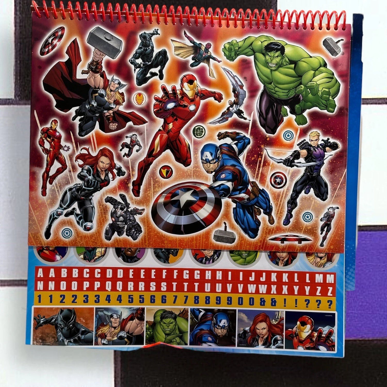 Marvel Avengers Storybook Activity Pad by Bendon – book cover