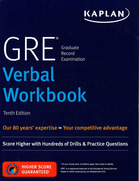 Gre Verbal Workbook