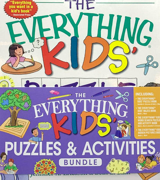 The Everything Kids' Puzzles & Activities Bundle