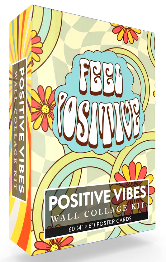 Positive Vibes Wall Collage Kit