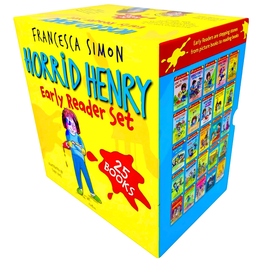 Horrid Henry Early Reader Set 25 Books Collection Box Set