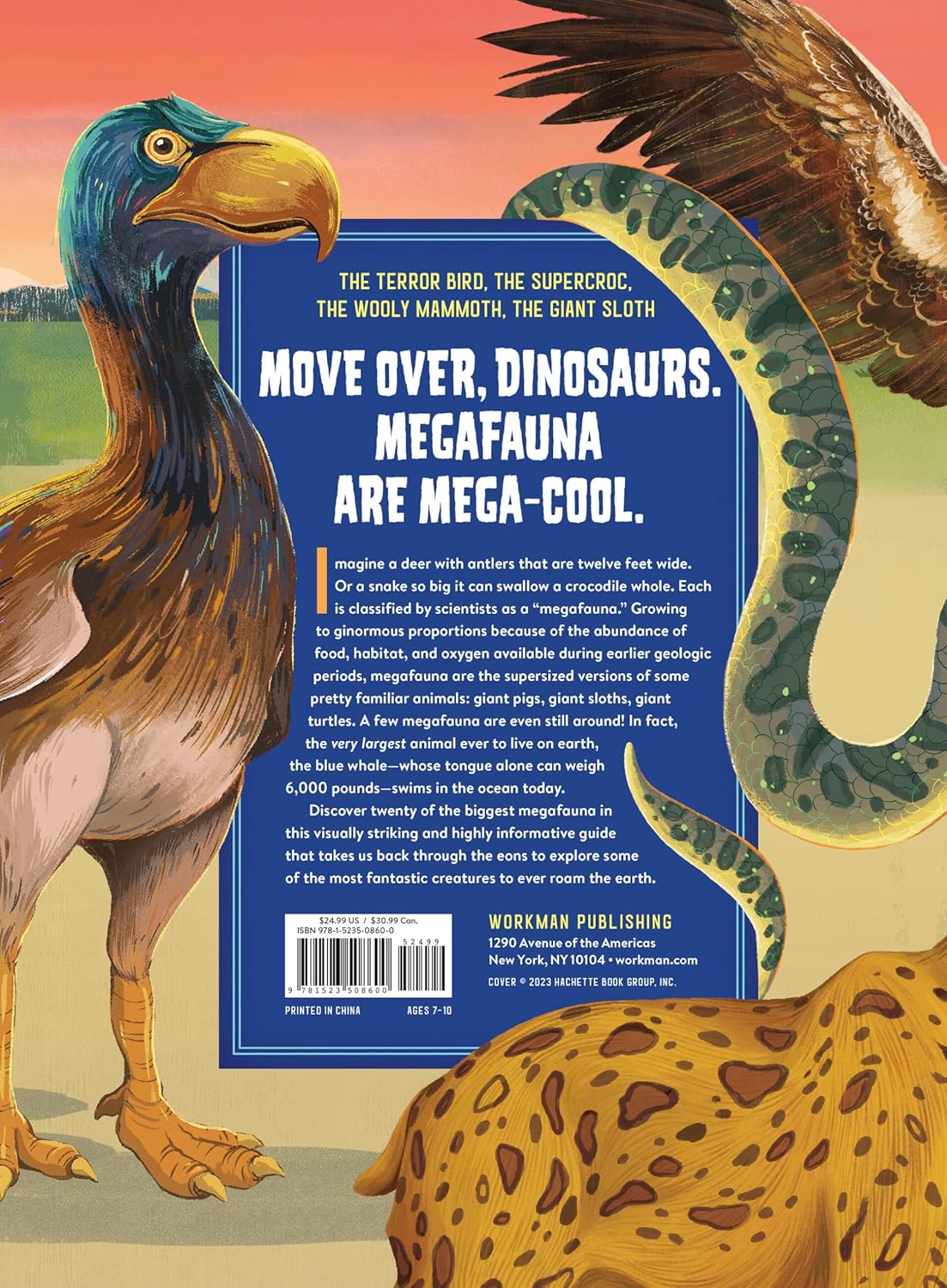 Mega Amimal Meet The Megafauna!: Get To Know 20 Of The Largest Animals To Ever Roa ...