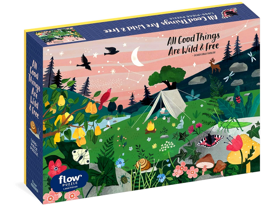 All Good Things Are Wild And Free: 1,000-Piece Puzzle (Flow)