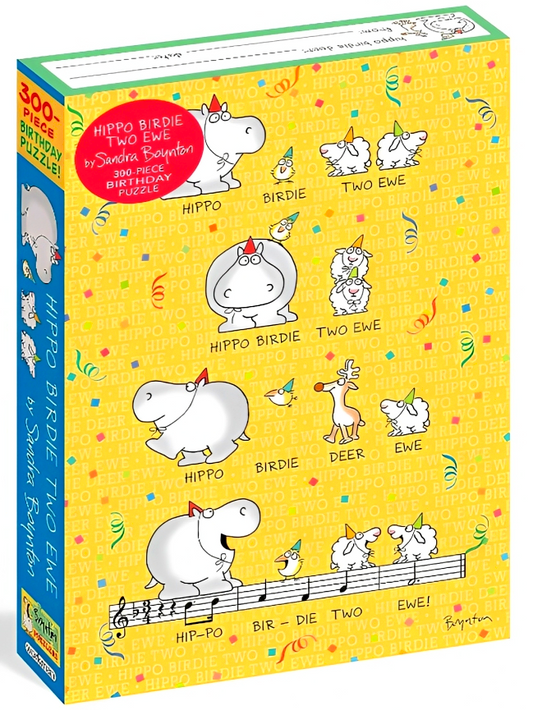 Hippo Birdie Two Ewe: 300 Piece (Workman Puzzles)