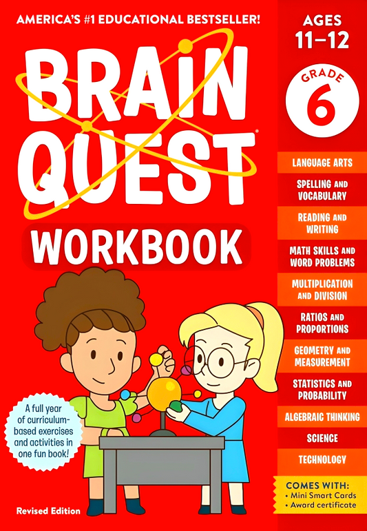 Brain Quest Workbook: 6th Grade Revised Edition