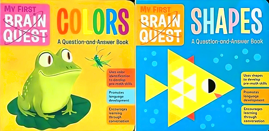 My First Brain Quest Two Book Set (Colors/Shapes)
