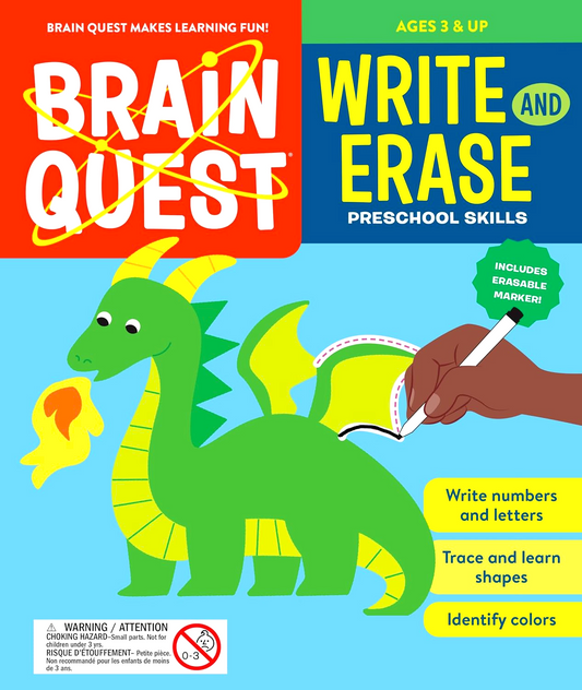 Brain Quest Write And Erase: Preschool Skills