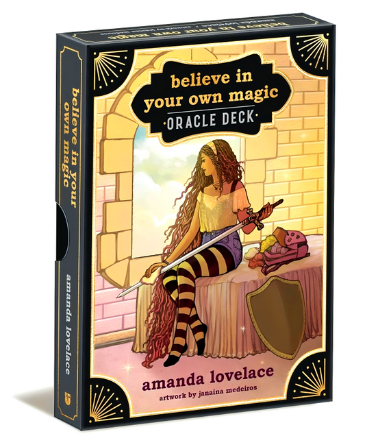 Believe In Your Own Magic: A 45-Card Oracle Deck And Guidebook