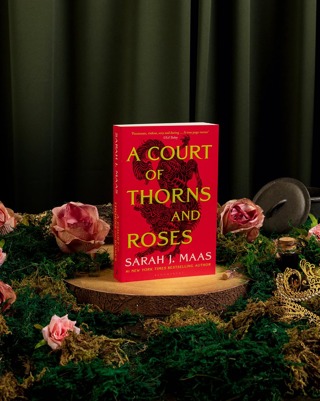 A Court Of Thorns And Roses (ACOTAR#1) by Sarah J. Maas – book cover