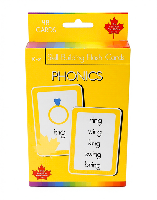 Skill-Building Flash Cards: Phonics (48 Cards)