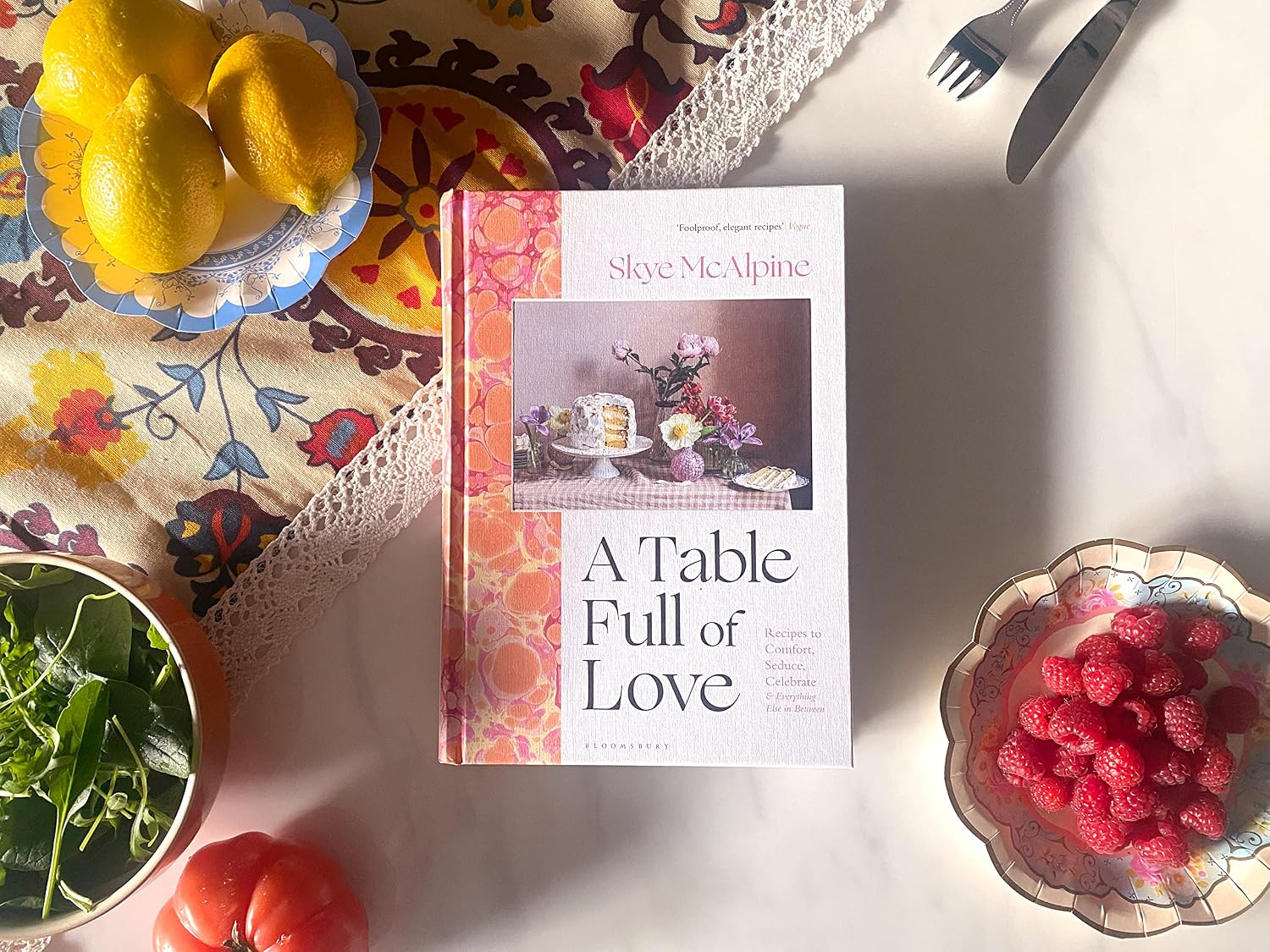A Table Full of Love: Recipes to Comfort, Seduce, Celebrate & Everything Else in Between by Skye Mcalpine – book cover
