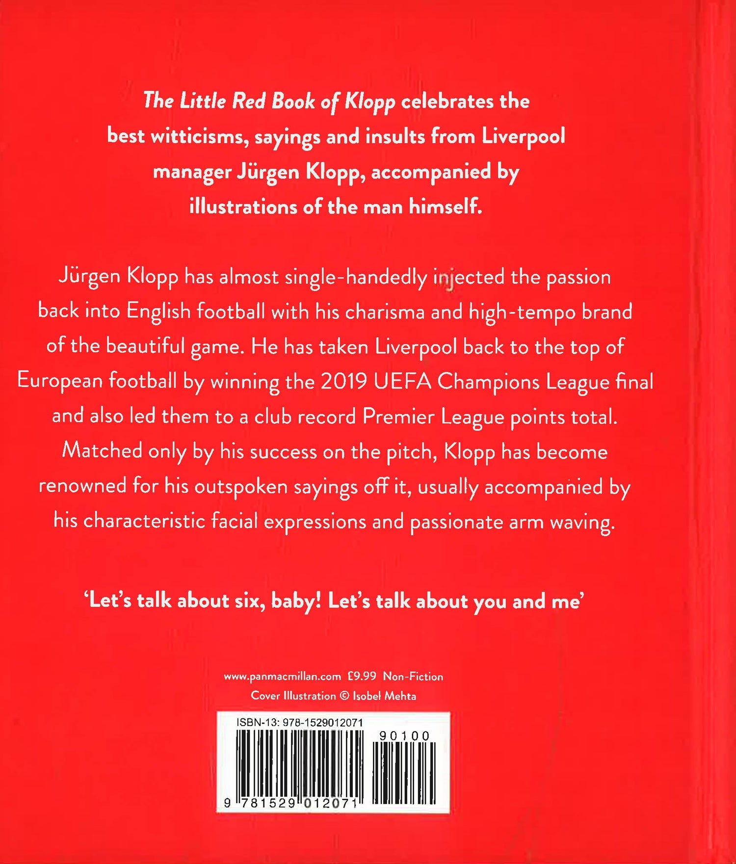 Kloop Book The Little Red Book Of Klopp – BookXcess