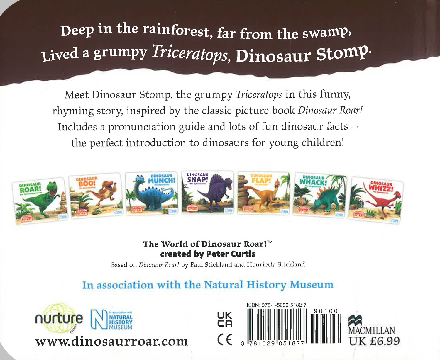 Dinosaur Roar: Dinosaur Stomp! The Triceratops – BookXcess
