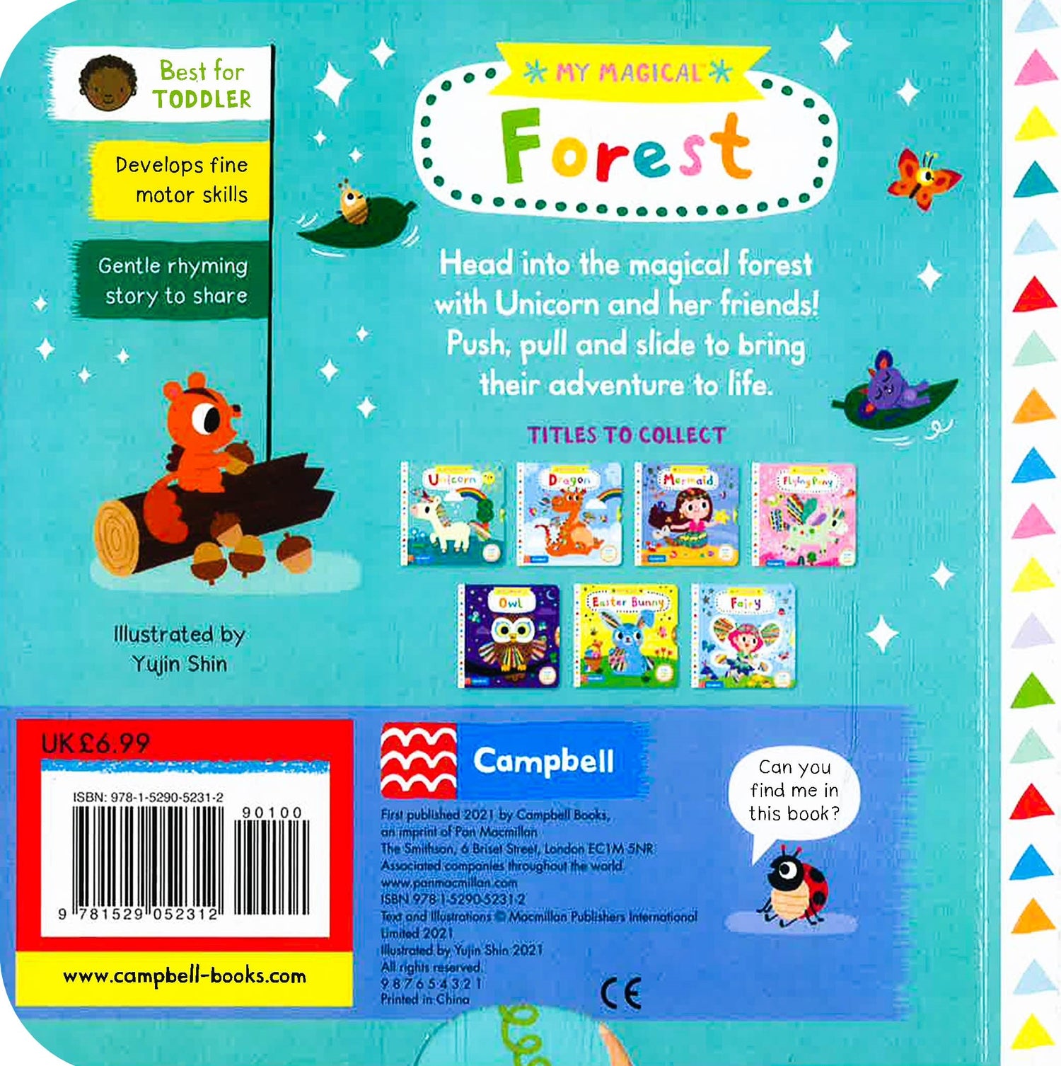Campbell: My Magical Forest (Push Pull Slide) – BookXcess