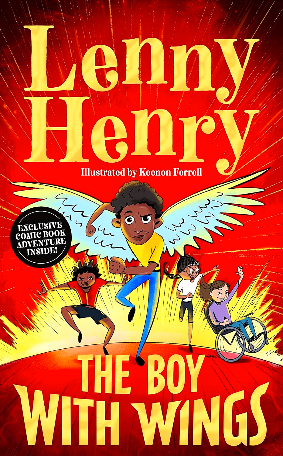 The Boy With Wings by Lenny Henry – book cover