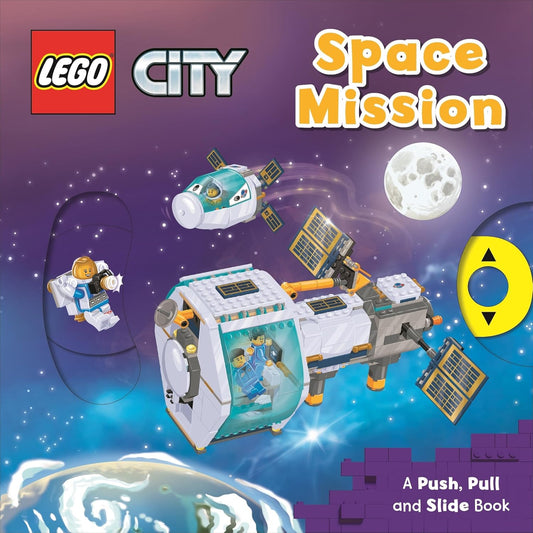Lego® City. Space Mission: A Push, Pull And Slide Book
