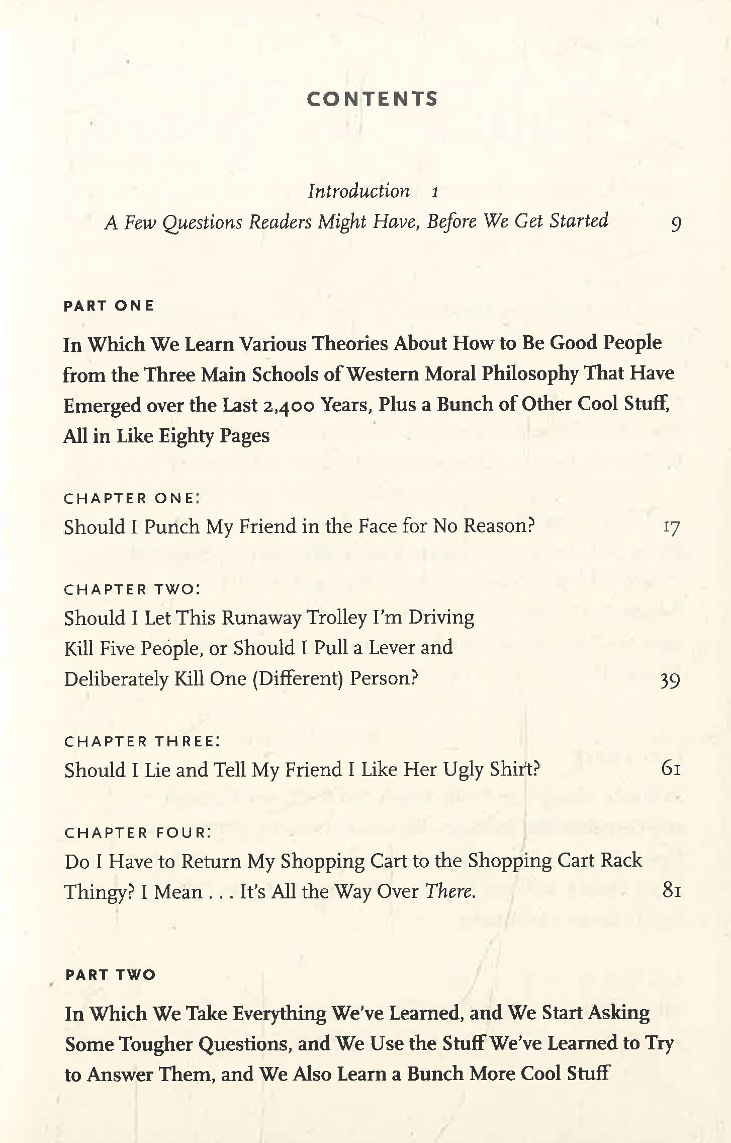 How to be Perfect: The Correct Answer to Every Moral Question by Mike Schur – book cover