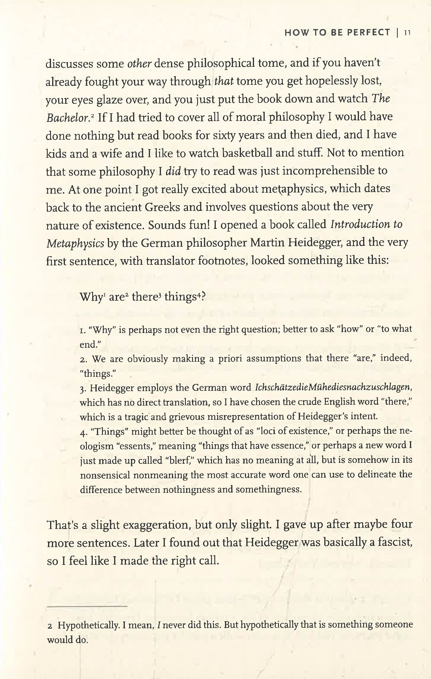 How to be Perfect: The Correct Answer to Every Moral Question by Mike Schur – book cover