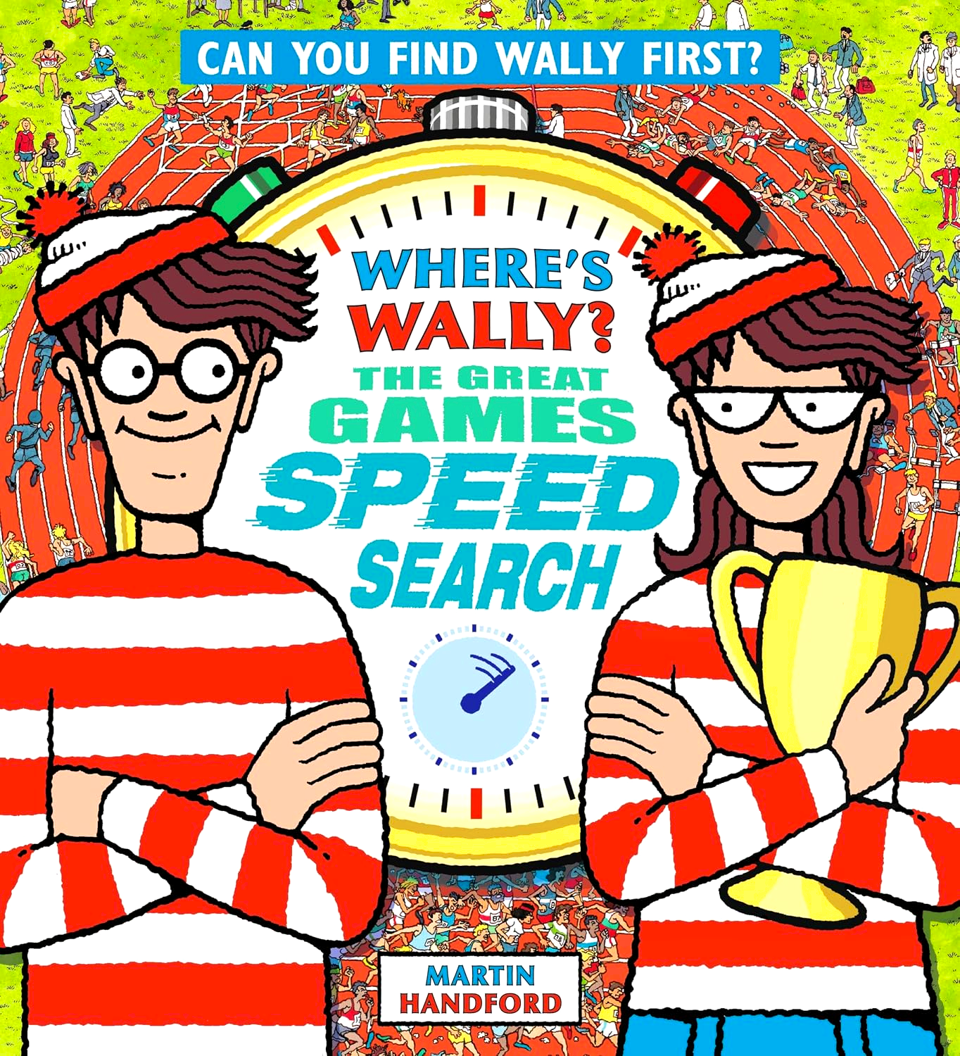 Where's Wally? The Great Games Speed Search by Martin Handford – book cover