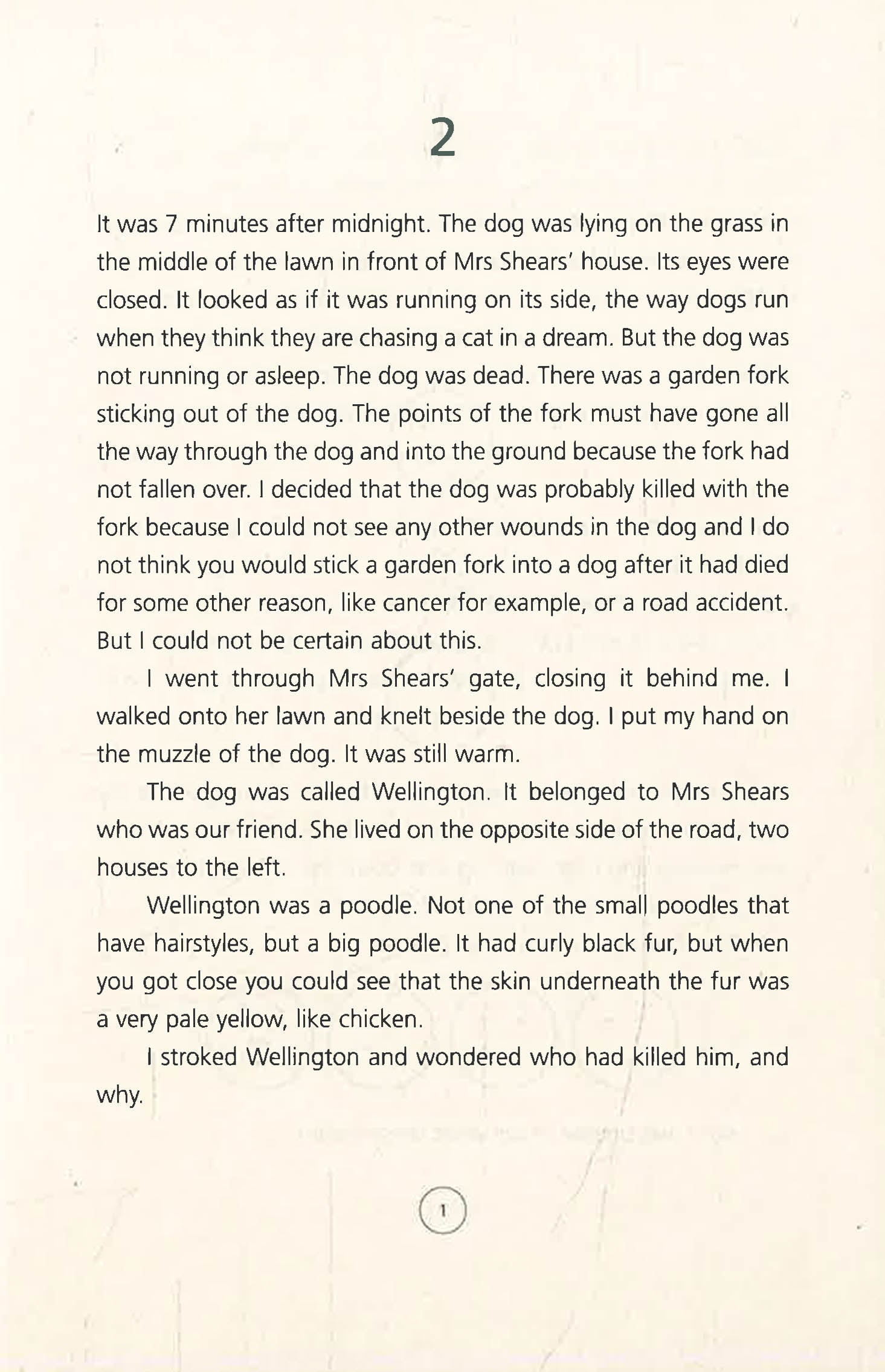 Vintage Haddon: Curious Incident Of The Dog In The Night-Time by Mark Haddon – book cover