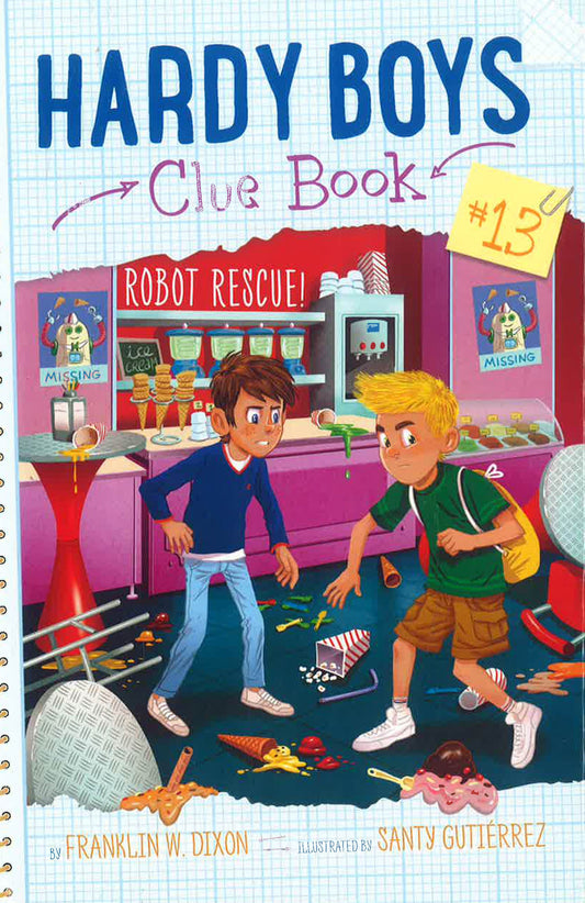 Robot Rescue! (Hardy Boys Clue Book #13)