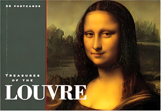 Treasures Of The Louvre 30 Postcard Book