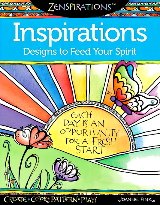Zenspirations Coloring Book Inspirations Designs To Feed Your Spirit