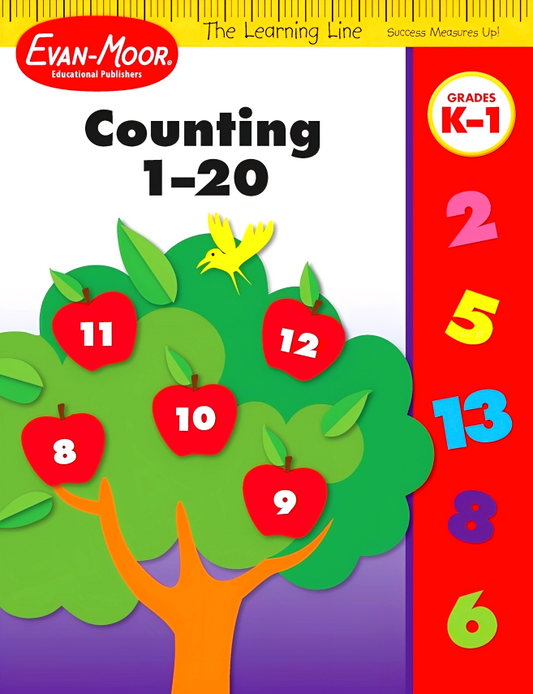 Counting 1-20 (The Learning Line, Grades K-1)