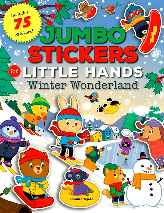 Jumbo Stickers For Little Hands: Winter Wonderland