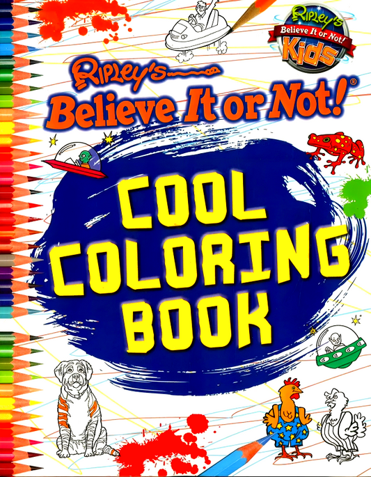 Ripley's Believe It Or Not! Cook Coloring Book