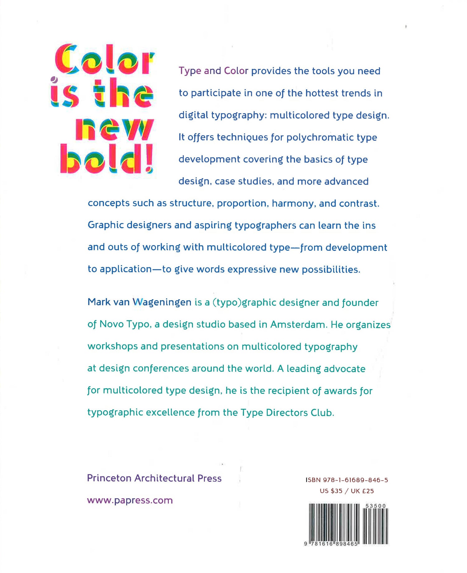 Type and Color: How to Design and Use Multicolored Typefaces – BookXcess