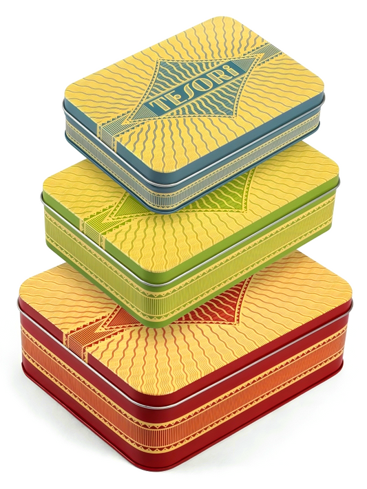 Tesori: Three Nesting Keepsake Tins