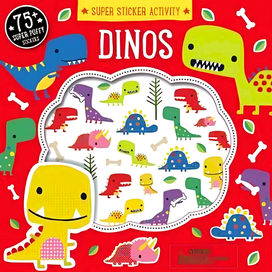 Super Sticker Activity: Dinos