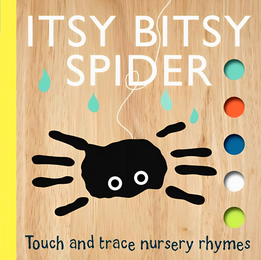 Itsy Bitsy Spider Touch And Trace Nursery Rhymes