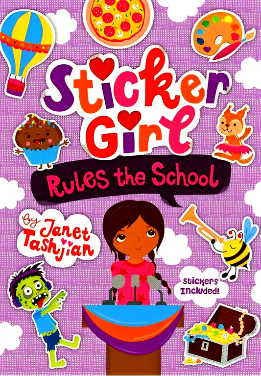 Sticker Girl Rules The School
