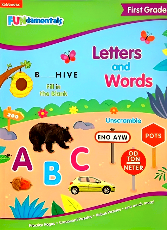 Fundamentals First Grade Letters And Words