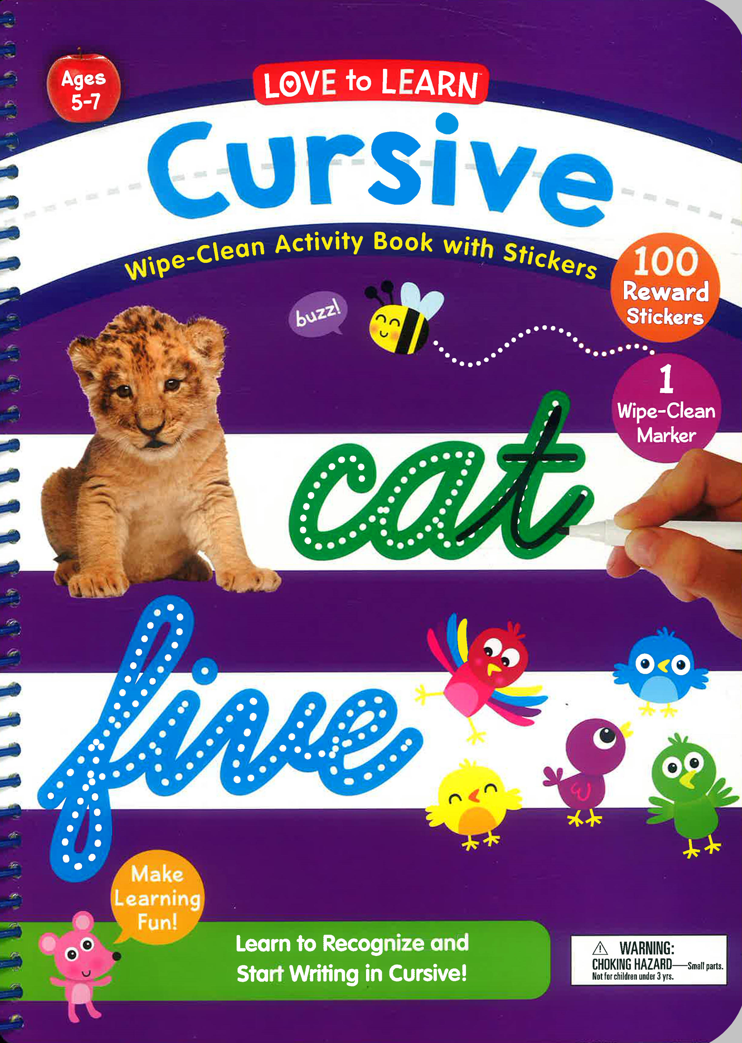 Learningbook Love To Learn Wipe-Clean Activity Book: Cursive – BookXcess