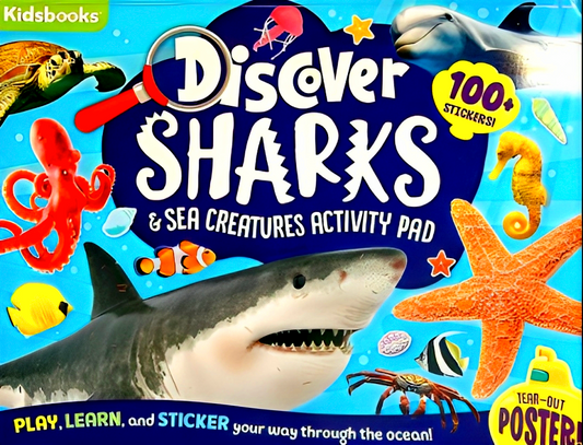 Discover Sharks & Sea Creatures Activity Pad
