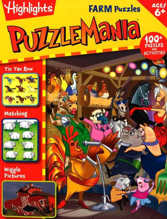 Highlights Puzzlemania Farm Puzzles