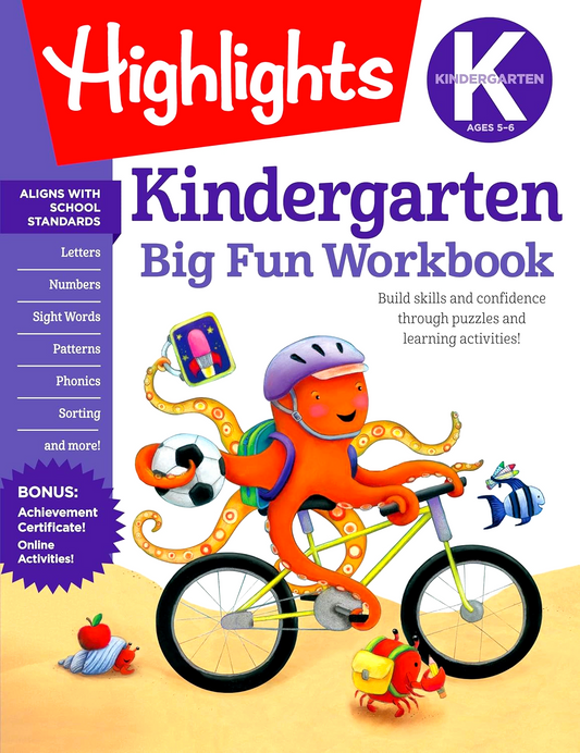 Highlights Kindergarten Big Fun Workbook