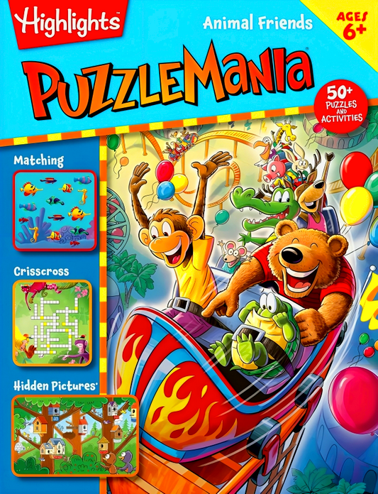 Animal Friends (Highlights™ Puzzlemania® Activity Books)