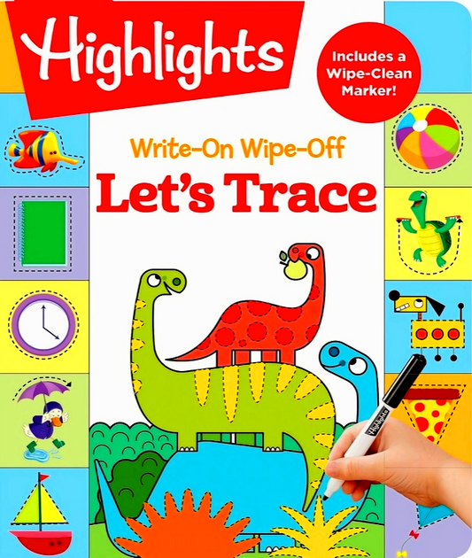 Write-On Wipe-Off: Let's Trace