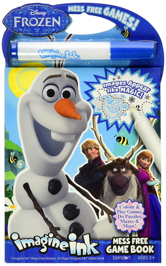 Imagine Ink Mess Free Game  Books Frozen