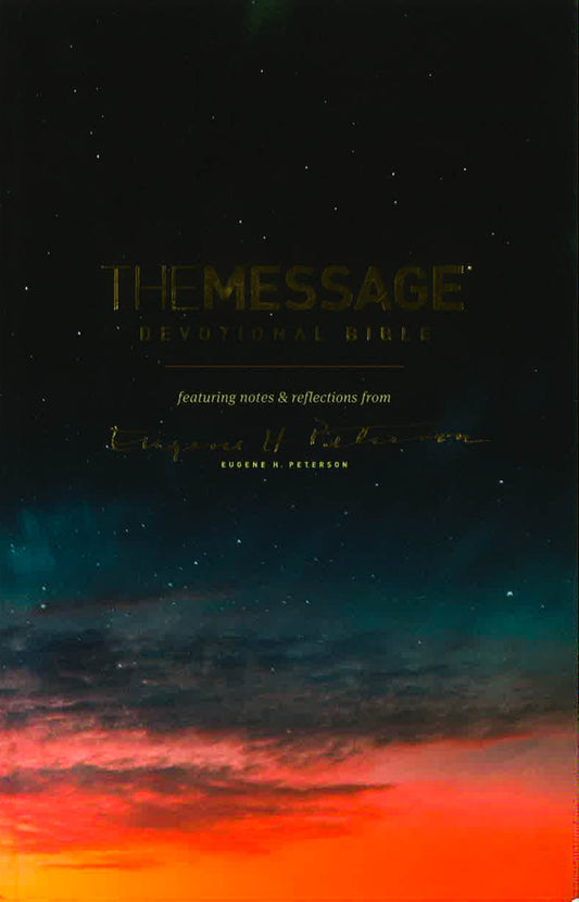 The Message Devotional Bible (Softcover)