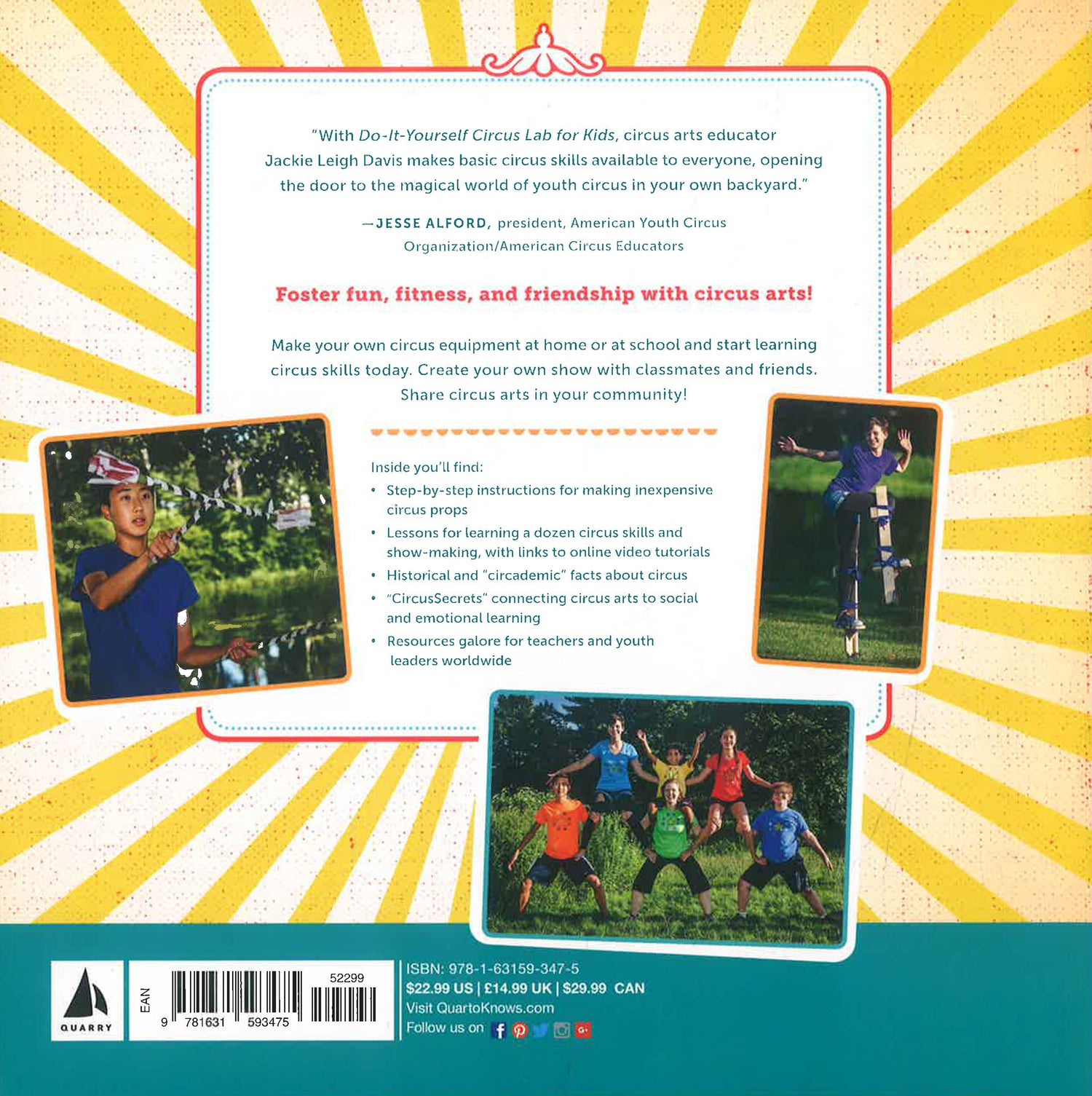 DIY Circus Lab for Kids: A Family- Friendly Guide for Juggling, Balanc ...