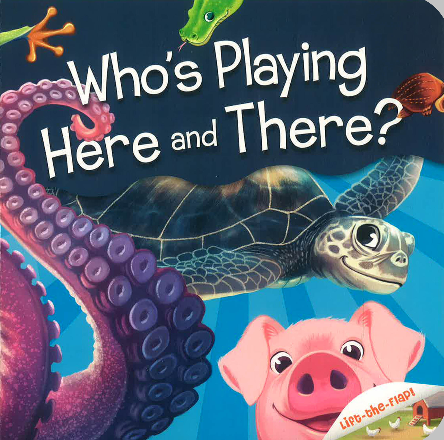 Who's Playing Here And There? by 7 Cats Press – book cover