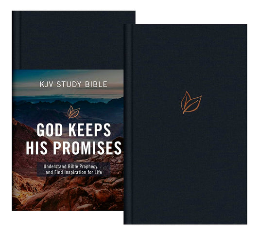 KJV Study Bible : God Keeps His Promises (Slate Leaf)