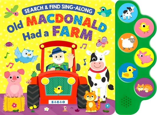 Search & Find: Old Macdonald (6-Button Sound Book)