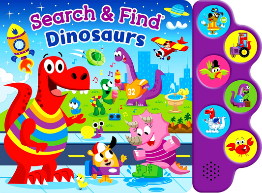 I Love All Dinos (Touch & Feel Board Book)