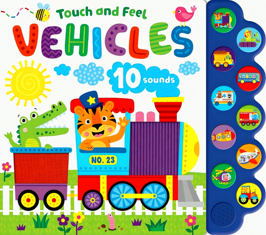 Vehicles (Touch And Feel Sound Board)